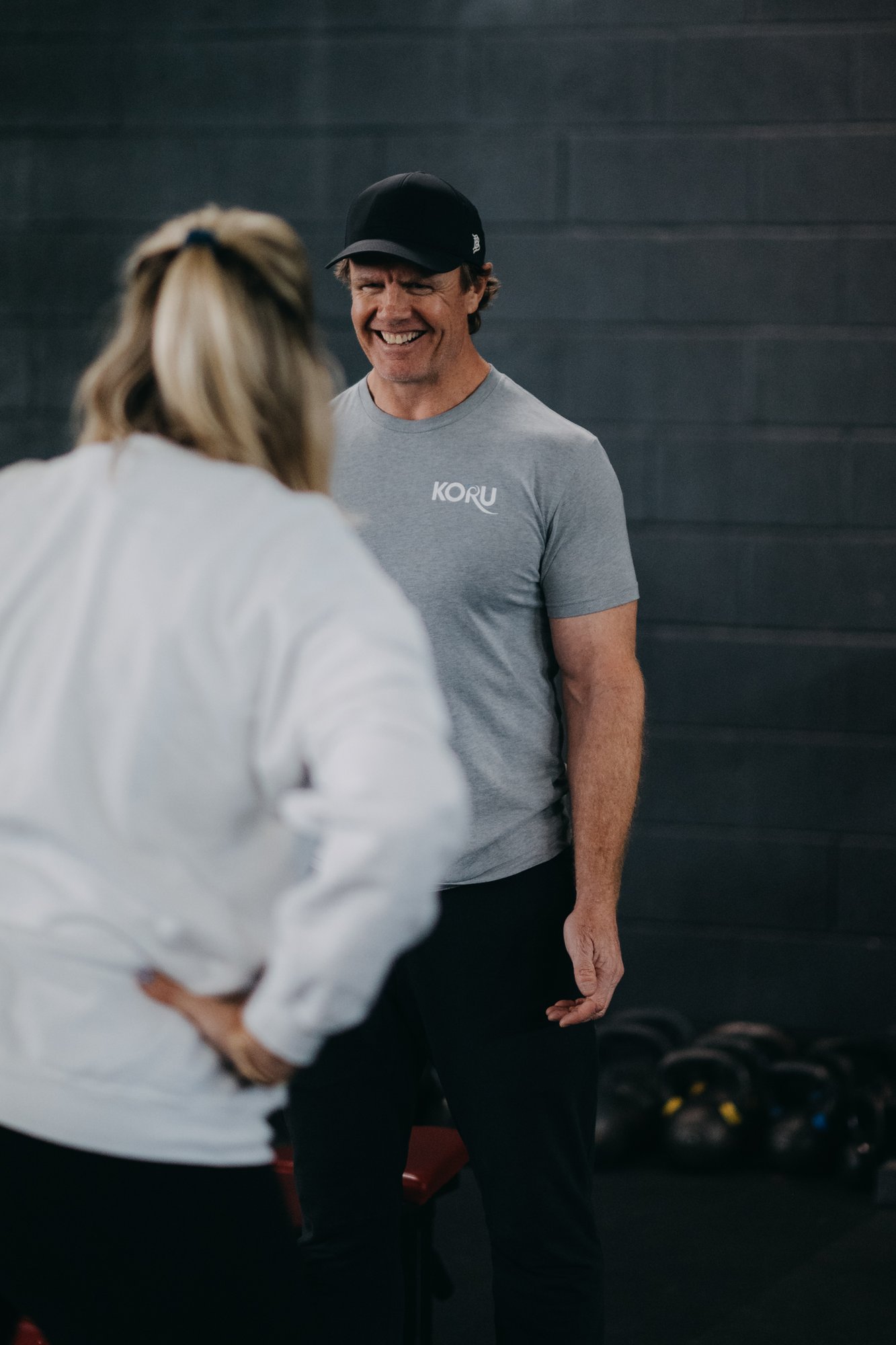 One-on-one personal training at KORU Movement Denver